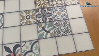 3D obkladový omyvatelný panel PVC Marokko (955x480mm)