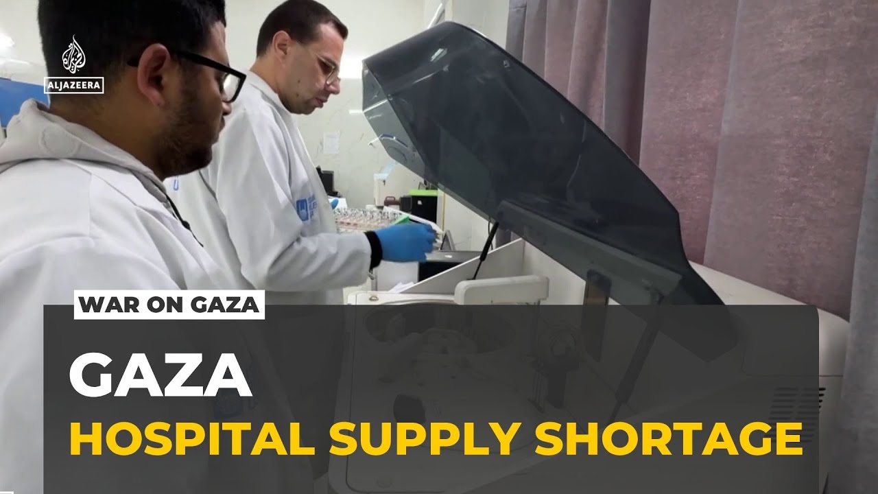 Video | Gaza hospitals in crisis: Treatment complicated by lack of laboratory supplies
