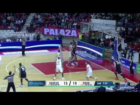 Varese - PAOK: 70-75, the highlights
