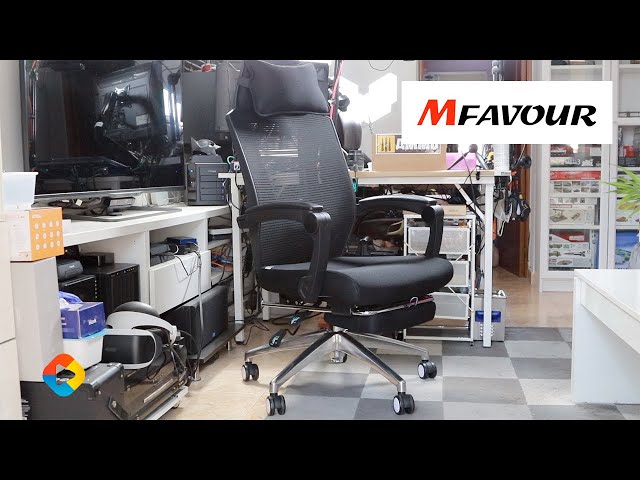 Vídeo relacionado con WOLTU Silla Gaming con Soporte Lumbar, Silla Oficina Ergonómica con Cabeza y Reposapiés, Sillón Trabajo Giratorio con Gran Asiento y Ruedas, Tela de Ante, Negro