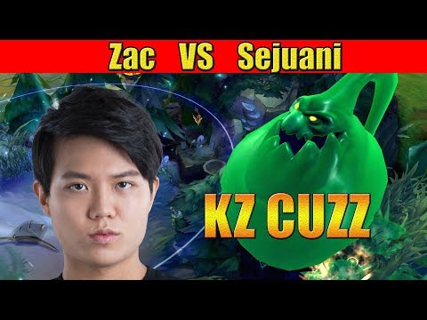 KINGZONE CUZZ  Zac Jungle vs Sejuani