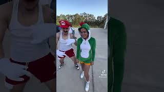 Hispanic Nintendo Brothers Mario, Luigi &amp; Yoshi￼ 🍄| #tiktok #ytshorts #subscribe #nintendo #mexican
