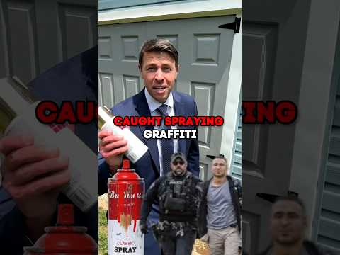 Caught Spraying Graffiti!? KNOW THIS! #shorts