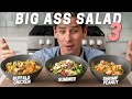 BIG ASS SALAD 3 Summer Thai Shrimp Peanut And Buffalo Chicken