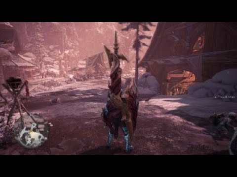 Monster Hunter World: Iceborne Chasing Ruiner Nergigante + (Unknown) (Cutscene Included)