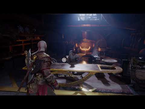 Kratos likes to be called Handsome Scene #godofwarragnarok