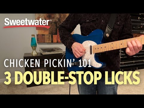 Chicken Pickin' 101 – 3 Double-stop Licks