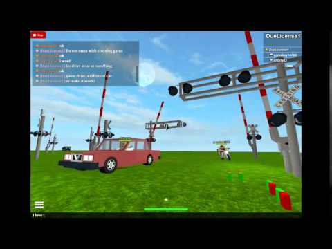 Roblox Drive A Nascar Into A Railroad Crossing Youtube Download - firefawxs railroad crossings roblox