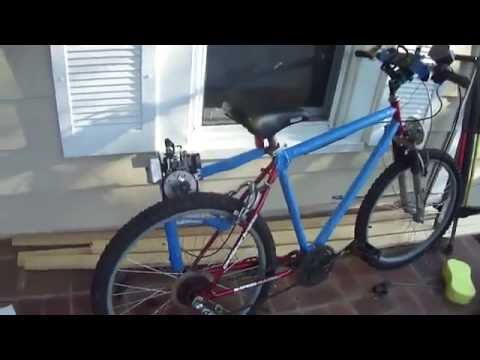 homemade motor bike (FRICTION)