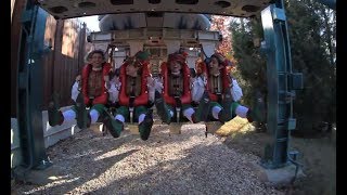 preview picture of video 'Santa's elves take ride on Alpengeist | Busch Gardens® Williamsburg, VA'