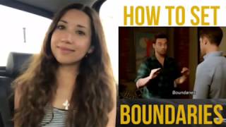 VLOG: How to set boundaries