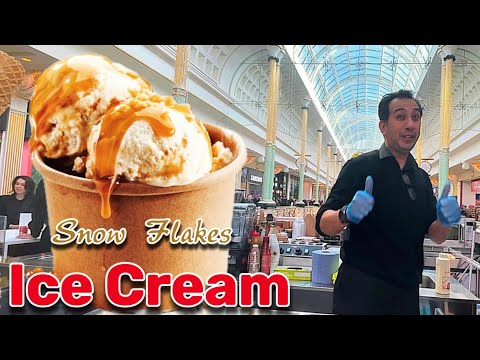 HD[4K] Snow Flakes Ice Cream 🍦 Trafford Centre Manchester UK 🇬🇧