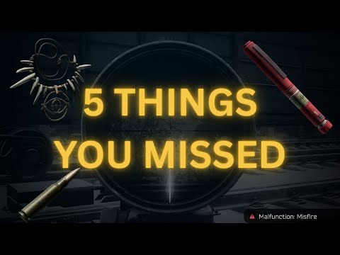 5 Tarkov Details You’re Overlooking (PvE)