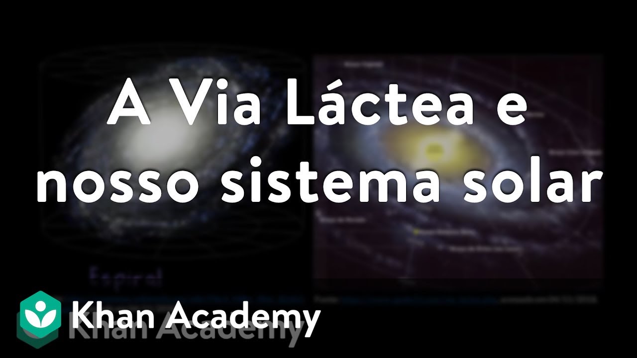 A Via Láctea e nosso sistema solar