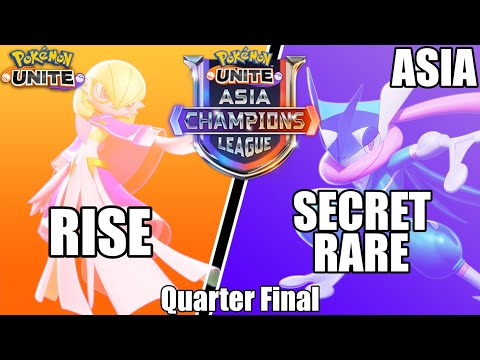 Rise vs Secret Rare - Asia Champions League SEA Quarter Final - Pokemon Unite Tournament