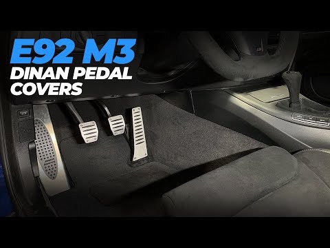 E92 M3: Installing Dinan Pedal Covers In The Dark With No Power