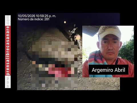 Argemiro Abril, víctima - fue herido con arma blanca en finca de La Venturosa, San Luis de Palenque
