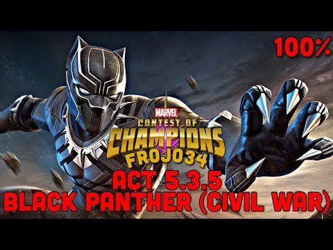 Act 5.3.5 | Black Panther Civil War | Marvel Contest Of Champions