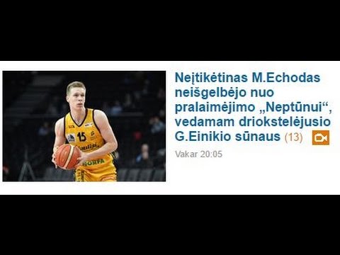 Martynas Echodas #15 best game highlights. 26.04.2017
