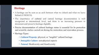 Geospatial Technology for Cultural Heritage Studies