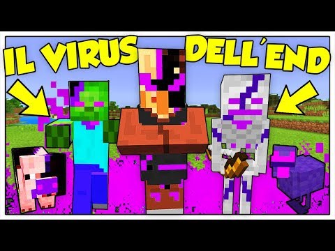 ENDERMAN VIRUS INFECTS AND DESTROYS MINECRAFT ITA!