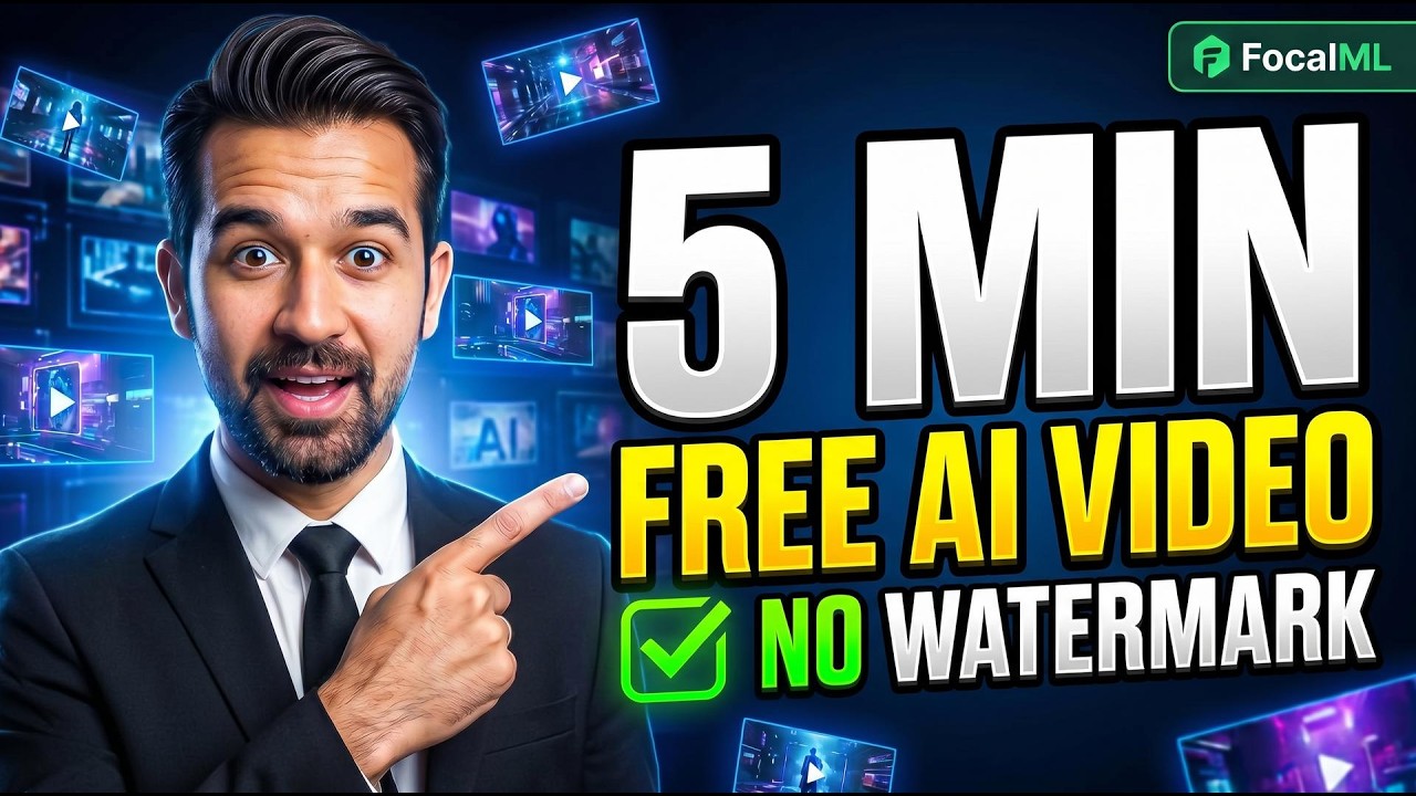 I Can't Believe This FREE AI Video Generator Actually Works — No Watermark, No Limits