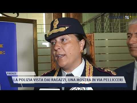 2022-06-16 FIRENZE - LA POLIZIA VISTA DAI RAGAZZI, UNA MOSTRA IN VIA PELLICCERI