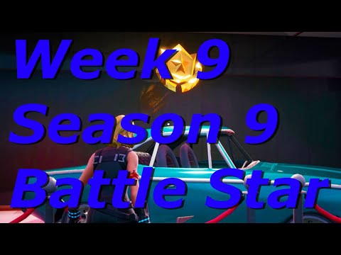 Week 9 Secret BattleStar Location - Found in Loading Screen 9 Hidden Battle pass GOLD star guide