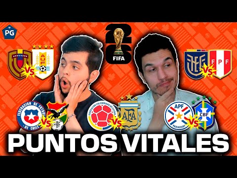 ELIMINATORIAS UNITED 2026 CONMEBOL🔥 FECHA 8⚡PREDICCIÓN y ANÁLISIS