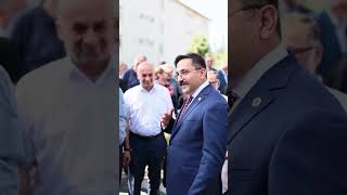 Halk kendinden olanı bağrına basar... Devrekani Kaymakamı Hüseyin Çamkerten'e un