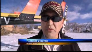 preview picture of video 'Snow strands pueblo residents, livestock'