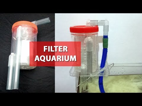 Cara membuat filter akuarium dari botol bekas dan toples | KASKUS