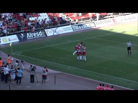 Gol de Soriano (1-0) en el UD Almería - CD Guadalajara Jornada 5