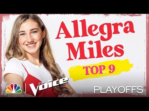 Allegra Miles Performs Stevie Wonder's "Overjoyed" - The Voice Top 9 Performances 2020