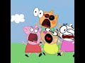 Pizza Tower Screaming But Peppa Pig Characters #memes #shorts