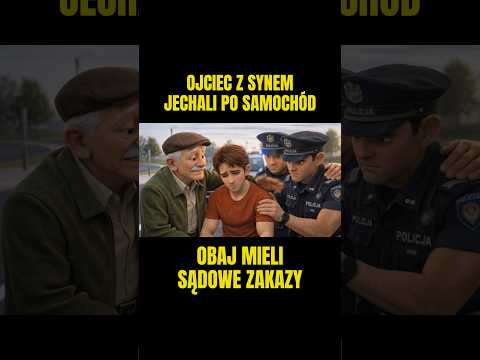 🤯Ojciec z synem pojechali kupić samochód, obaj z sądowymi zakazami 👮‍♂️ #piracidrogowi #prawojazdy