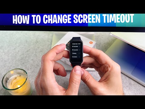 How to Change Screen Timeout Duration on Xiaomi Smart Band 9 Active