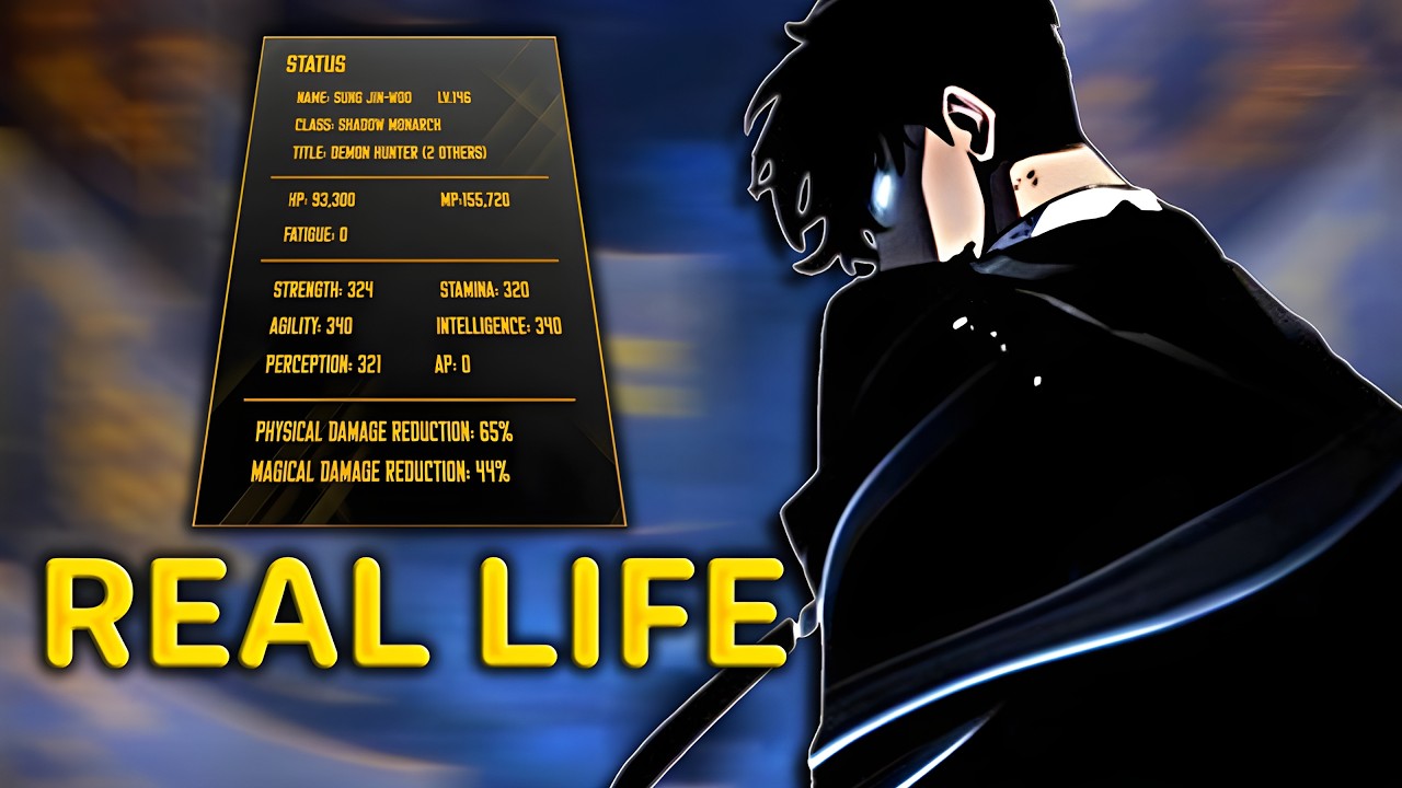 How to Turn Life into a RPG Game (Solo Leveling)