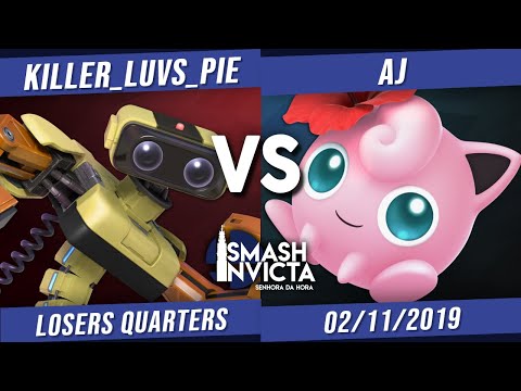 Smash Na Invicta #30 - Killer_Luvs_Pie (R.O.B.)  vs aj (Jigglypuff) - SSBU Losers Quarters