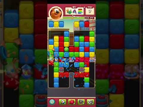 Toon blast Level 6387 no booster 2 stars