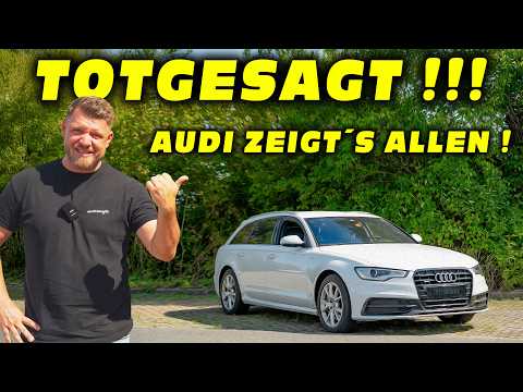 Is the combustion engine at its end? We test the 250,000 km Audi A6 diesel!