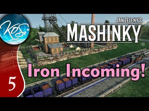 Mashinky Ep 5: POUNDING IRON - 4th Era HARD MODE! - Let's Play, Gameplay