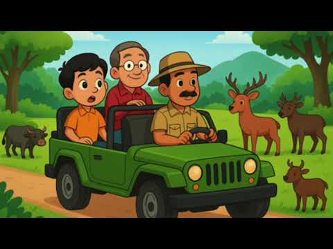 काजीरंगा राष्ट्रीय उद्यान की यात्रा – Class 5 Hindi video