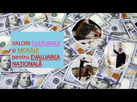 Valori culturale și morale, Evaluarea Națională (public)