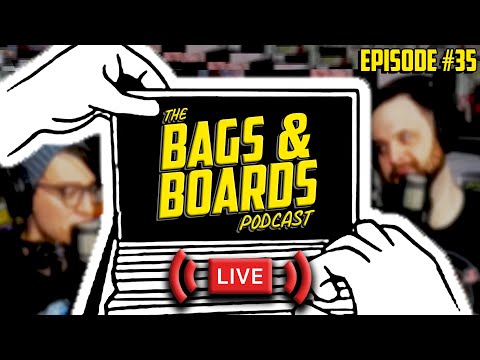 Bags & Boards LIVE! ft. FireGuyRyan // Comic Book Unboxing, Channel Update & Community Submissions