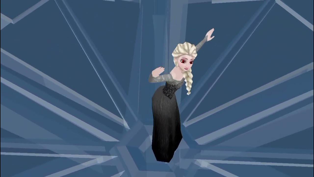 MMD × Frozen - Let It Go - Vampire Elsa Version