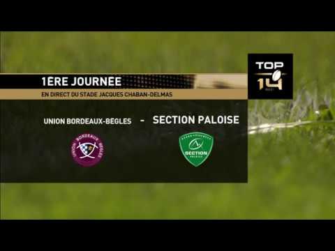 Résumé J1 UBB-Section - Saison 2018-2019