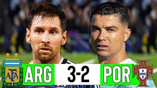 Argentina vs Portugal 2026 ? | When Lionel Messi & Cristiano Ronaldo Met Last Time For Their Country