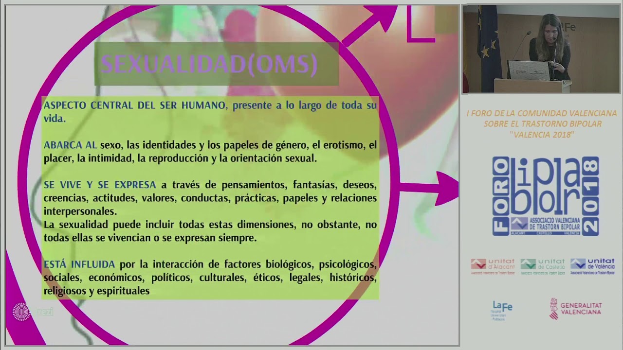 Charo Ricart. La Sexualidad en la Diversidad Funcional del Trastorno Bipolar.