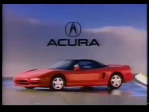 1991 Acura NSX Commercial